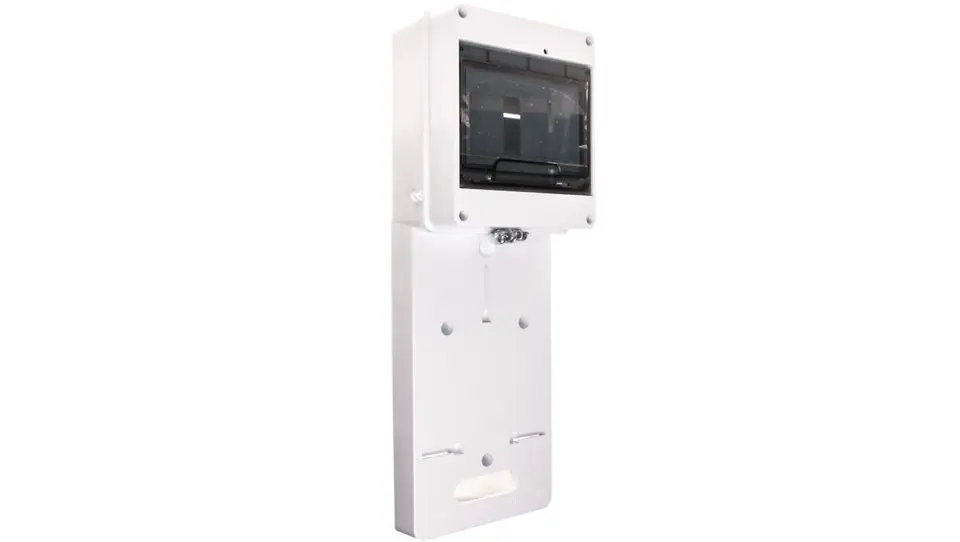 Tablica licznikowa jednofazowego z szybą dymną 420x157mm z miejscem na zabezpieczenia 7xS biała TLR-1F-N-PE 0112-00 w sklepie Wasserman.eu