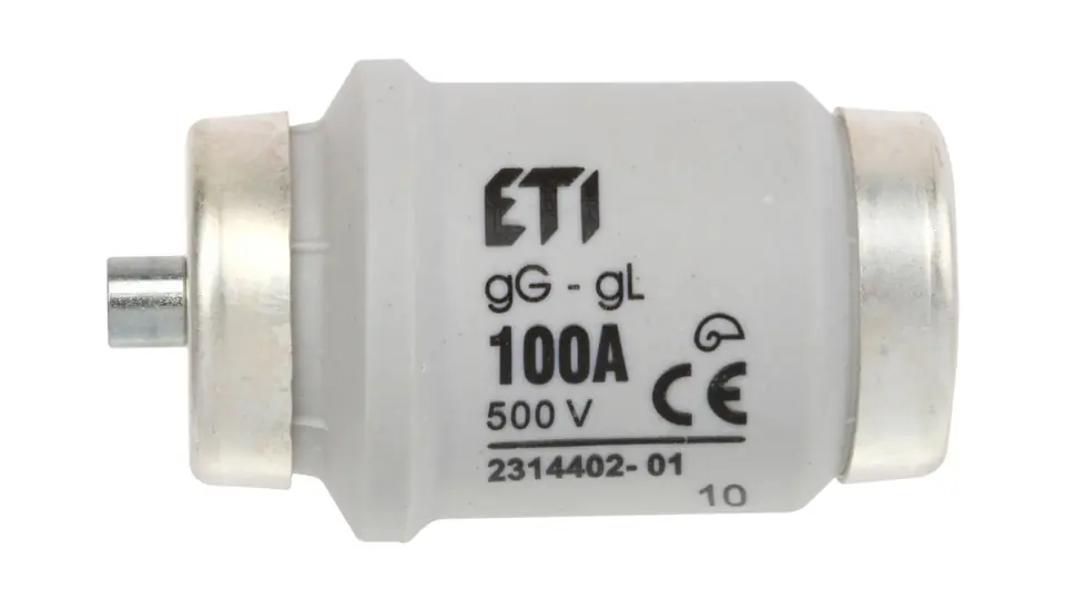 ⁨Fuse insert 100A DIV gG 500V E40 002314402⁩ at Wasserman.eu