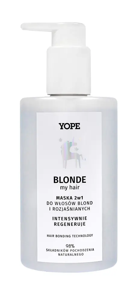 ⁨YOPE BLONDE MASKA do włosów 2w1 300 ml&⁩ w sklepie Wasserman.eu