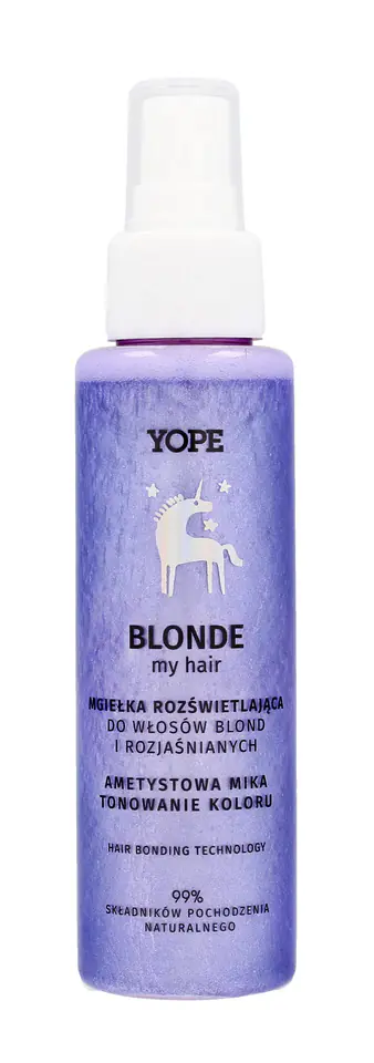 ⁨YOPE BLONDE MGIEŁKA do włosów Ametyst 100 ml&⁩ w sklepie Wasserman.eu