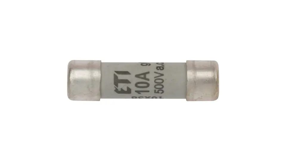 ⁨Wkładka bezpiecznikowa cylindryczna 10x38mm 10A gG 500V CH10 002620007⁩ w sklepie Wasserman.eu
