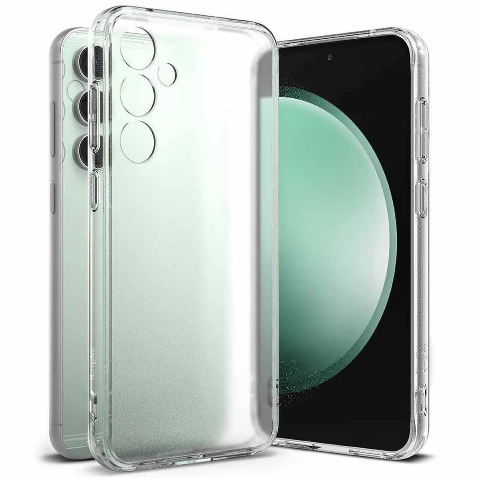 ⁨Etui SAMSUNG GALAXY S23 FE Ringke Fusion Matte Clear transparentne⁩ w sklepie Wasserman.eu