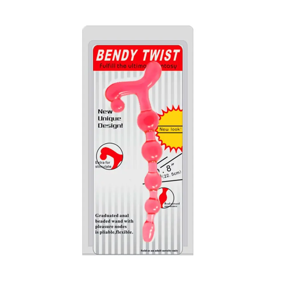 ⁨KULKI ANALNE BENDY TWIST⁩ w sklepie Wasserman.eu