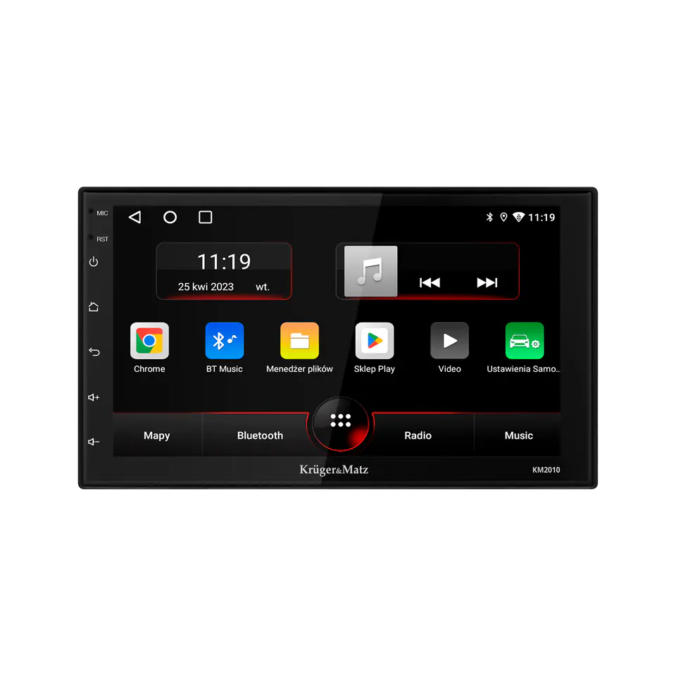 ⁨Radio Samochodowe Kruger&Matz KM2010 CarPlay/AndroidAuto⁩ w sklepie Wasserman.eu