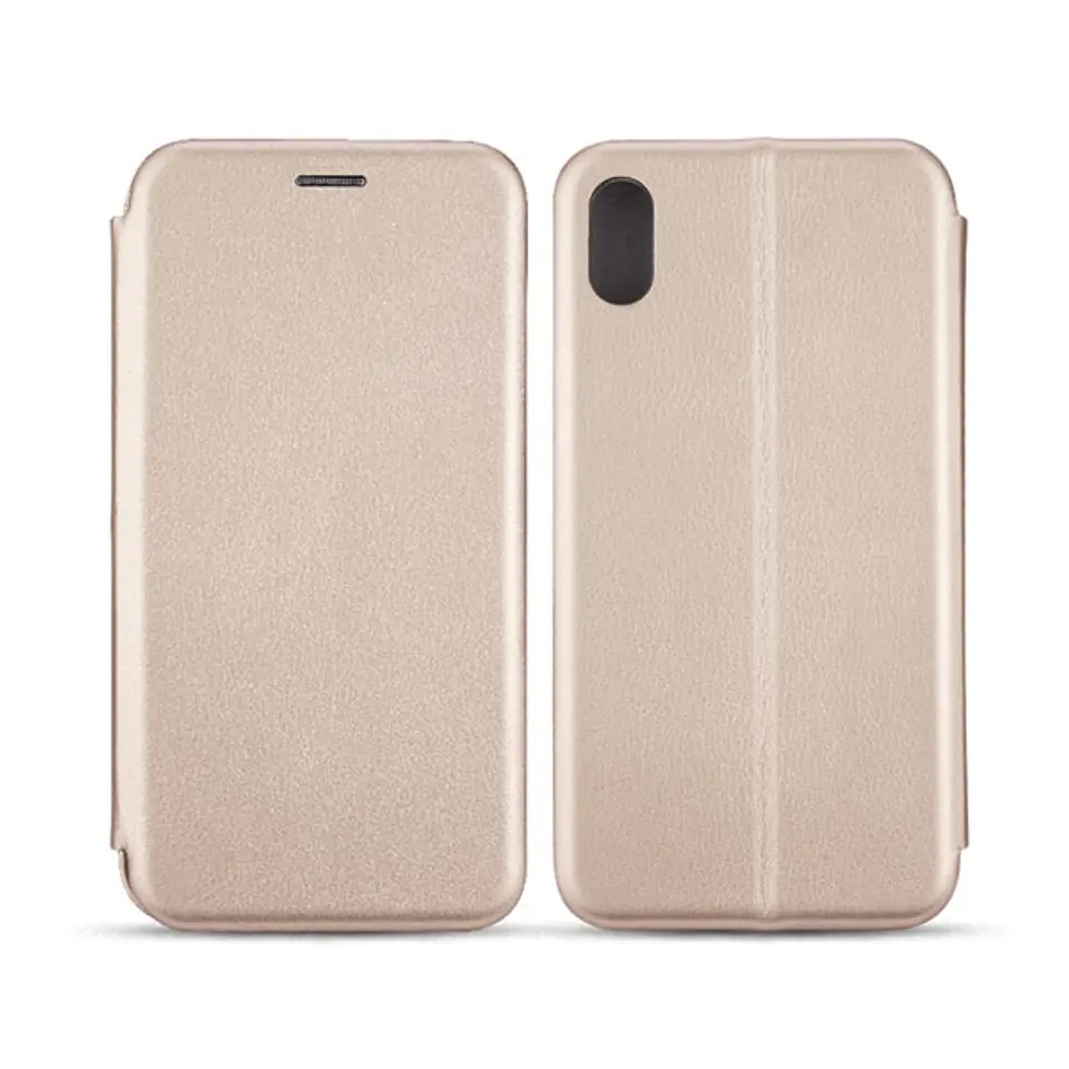 ⁨Beline Magnetic Book Case iPhone Xs Max gold/gold⁩ at Wasserman.eu