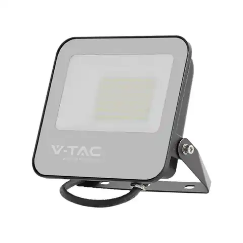 ⁨V-TAC PROJEKTOR LED V-TAC 50W 185LM/W CZARNY VT-44⁩ w sklepie Wasserman.eu