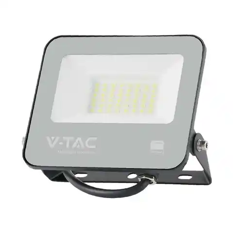 ⁨V-TAC PROJEKTOR LED V-TAC 30W 185LM/W CZARNY VT-44⁩ w sklepie Wasserman.eu