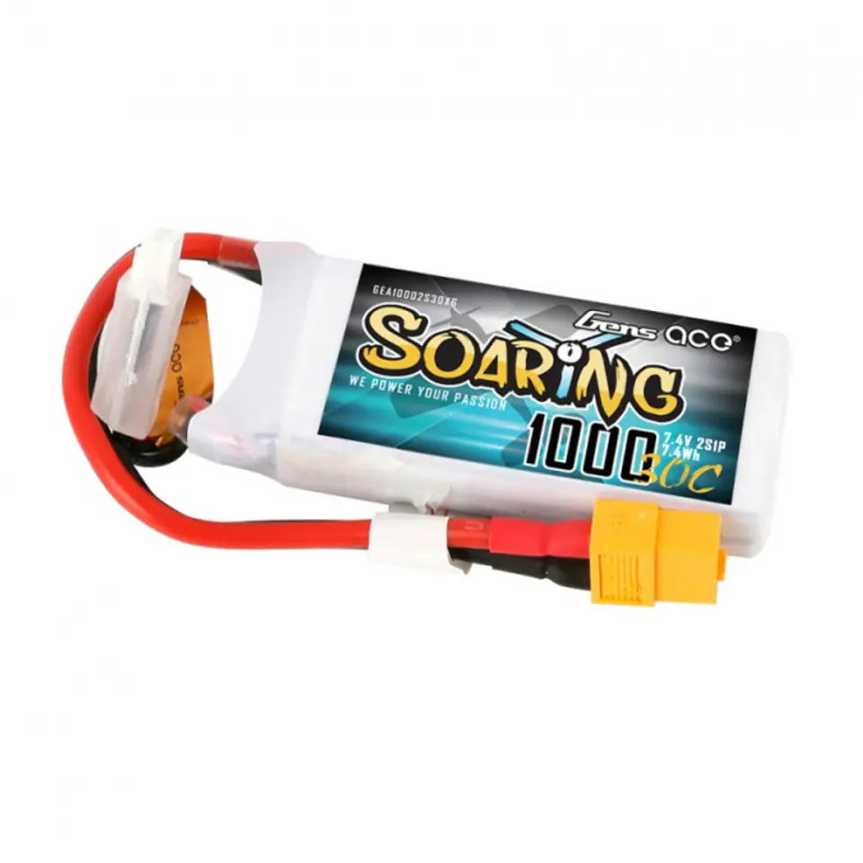 1000mAh 7.4V 30C SOARING Gens Ace w sklepie Wasserman.eu