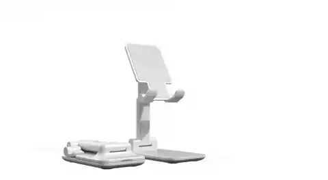 ⁨S9 Phone & Tablet Stand White⁩ at Wasserman.eu