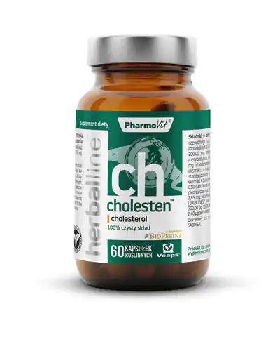 ⁨Herballine Cholesten™ cholesterol 60 kapsułek⁩ w sklepie Wasserman.eu