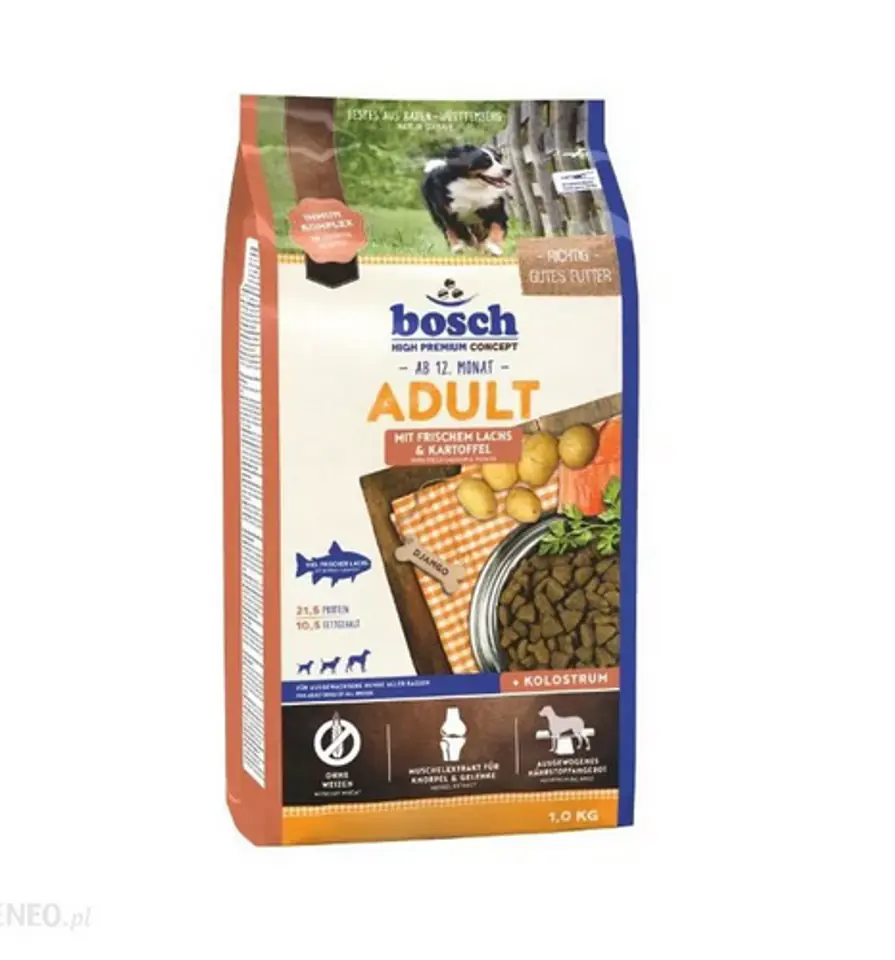 ⁨BOSCH Adult Salmon & Potato 1 kg⁩ at Wasserman.eu