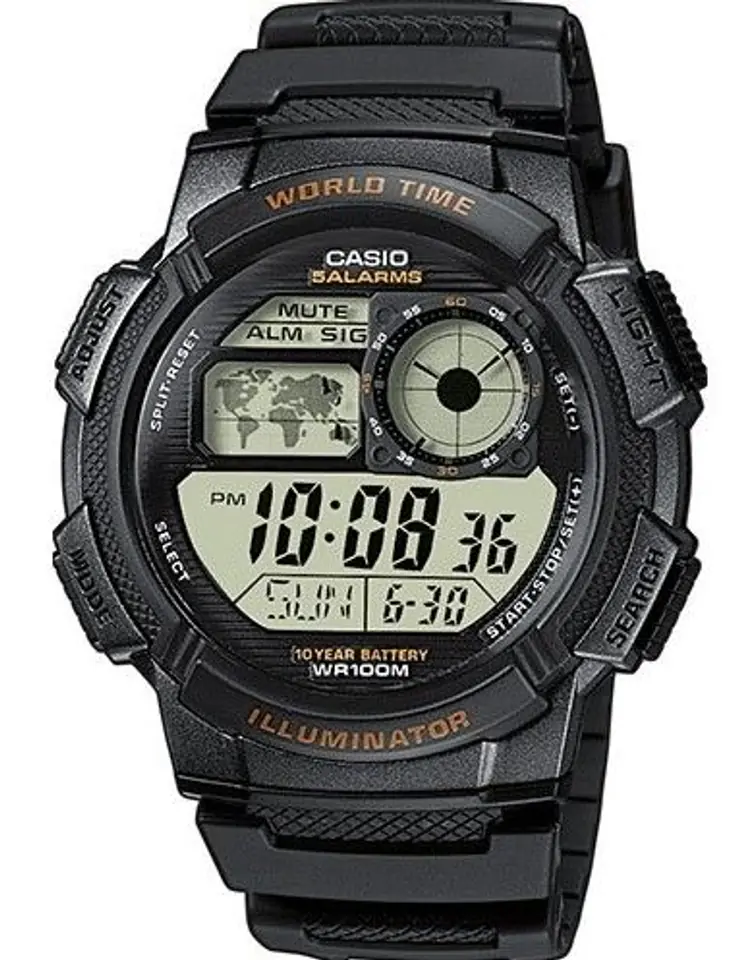 Zegarek Męski CASIO AE-1000W-1AVDF + BOX w sklepie Wasserman.eu