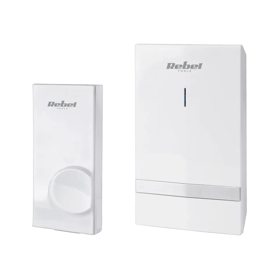 ⁨Wireless doorbell (with plug for 230V) - 48 melodies⁩ at Wasserman.eu