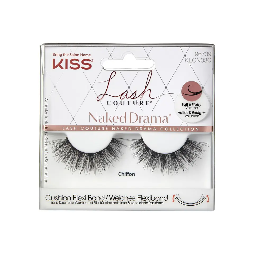 ⁨KISS Lash Couture Sztuczne rzęsy Naked Drama - Chiffon 1op.⁩ w sklepie Wasserman.eu