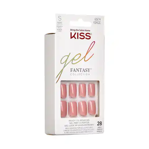 ⁨KISS Sztuczne Paznokcie Gel Fantasy - Ribbons (rozmiar S) 1op.(28szt)⁩ w sklepie Wasserman.eu