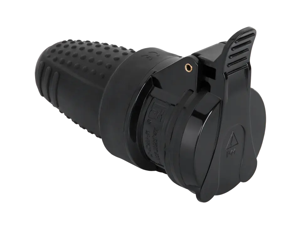 ⁨Gniazdo sieciowe zewnętrzne Rebel (IP 44) -16A /250V⁩ w sklepie Wasserman.eu