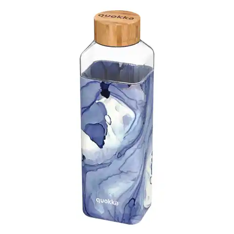 ⁨Quokka Storm - Butelka na wodę ze szkła 700 ml (Liquid)⁩ w sklepie Wasserman.eu
