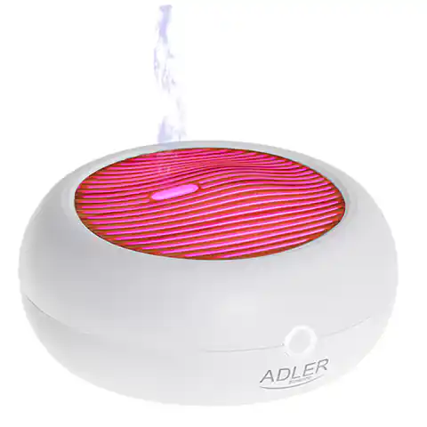 ⁨Adler | AD 7969 | USB Ultrasonic aroma diffuser 3in1 | Ultrasonic | Suitable for rooms up to 25 m2 | White⁩ at Wasserman.eu