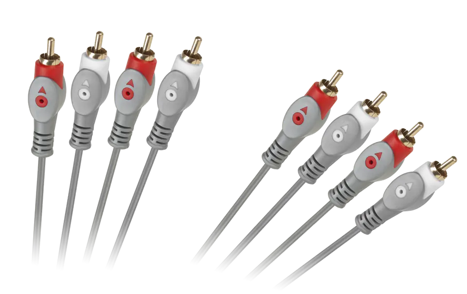 ⁨Kabel 4RCA-4RCA 1.8m⁩ w sklepie Wasserman.eu