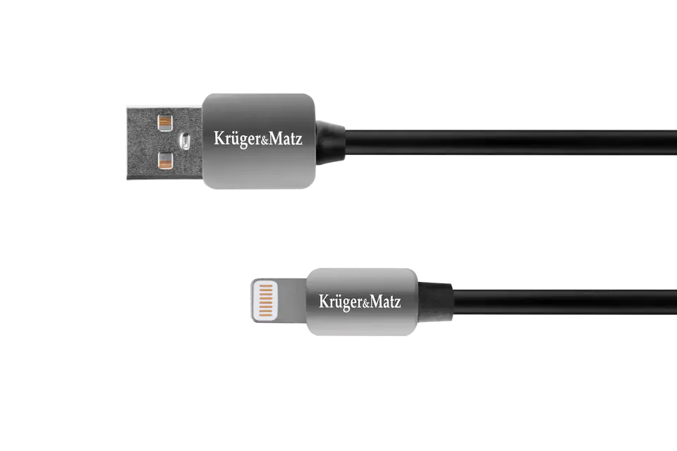 ⁨USB A/M cable for Apple C48/M 1.0m Kruger&Matz (1LL)⁩ at Wasserman.eu