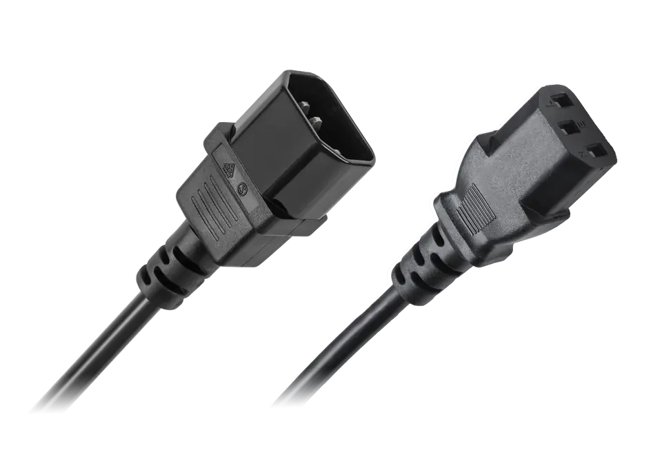 ⁨KPO2770-3 Computer AC Power Cable Extension Cable 3m⁩ at Wasserman.eu