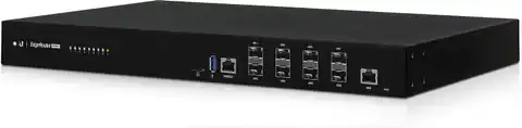 ⁨Ubiquiti Networks EdgeRouter ER-8-XG Managed L3 Gigabit Ethernet (10/100/1000) 1U Black⁩ at Wasserman.eu