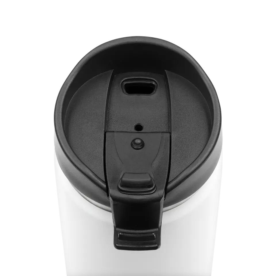 ⁨Thermal mug TEESA 350ml white⁩ at Wasserman.eu