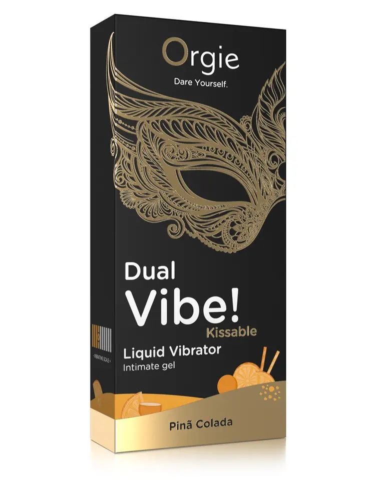 ⁨ŻEL DUAL VIBE! - KISSABLE - PINA COLADA - 15ML⁩ w sklepie Wasserman.eu