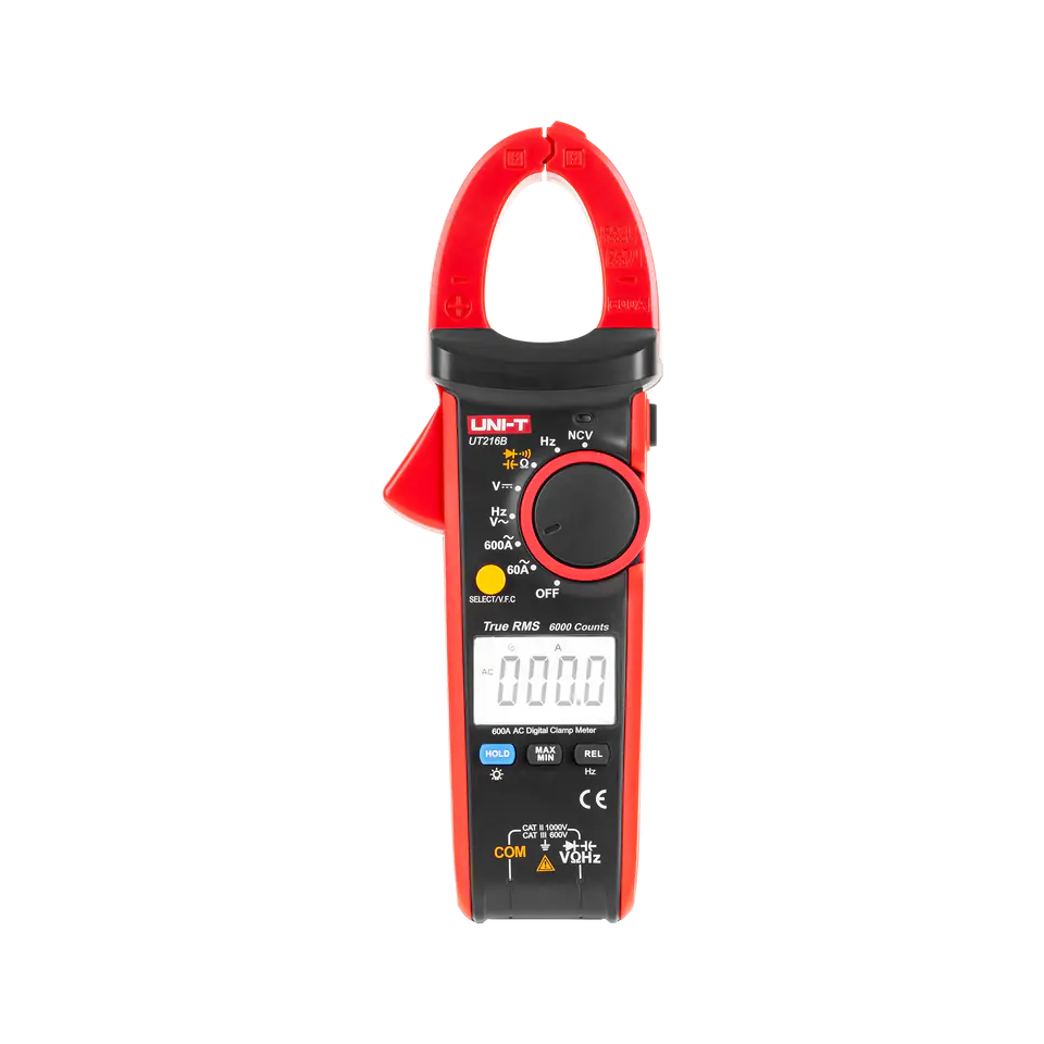 ⁨Clamp meter 600 A TrueRMS model UT216B⁩ at Wasserman.eu