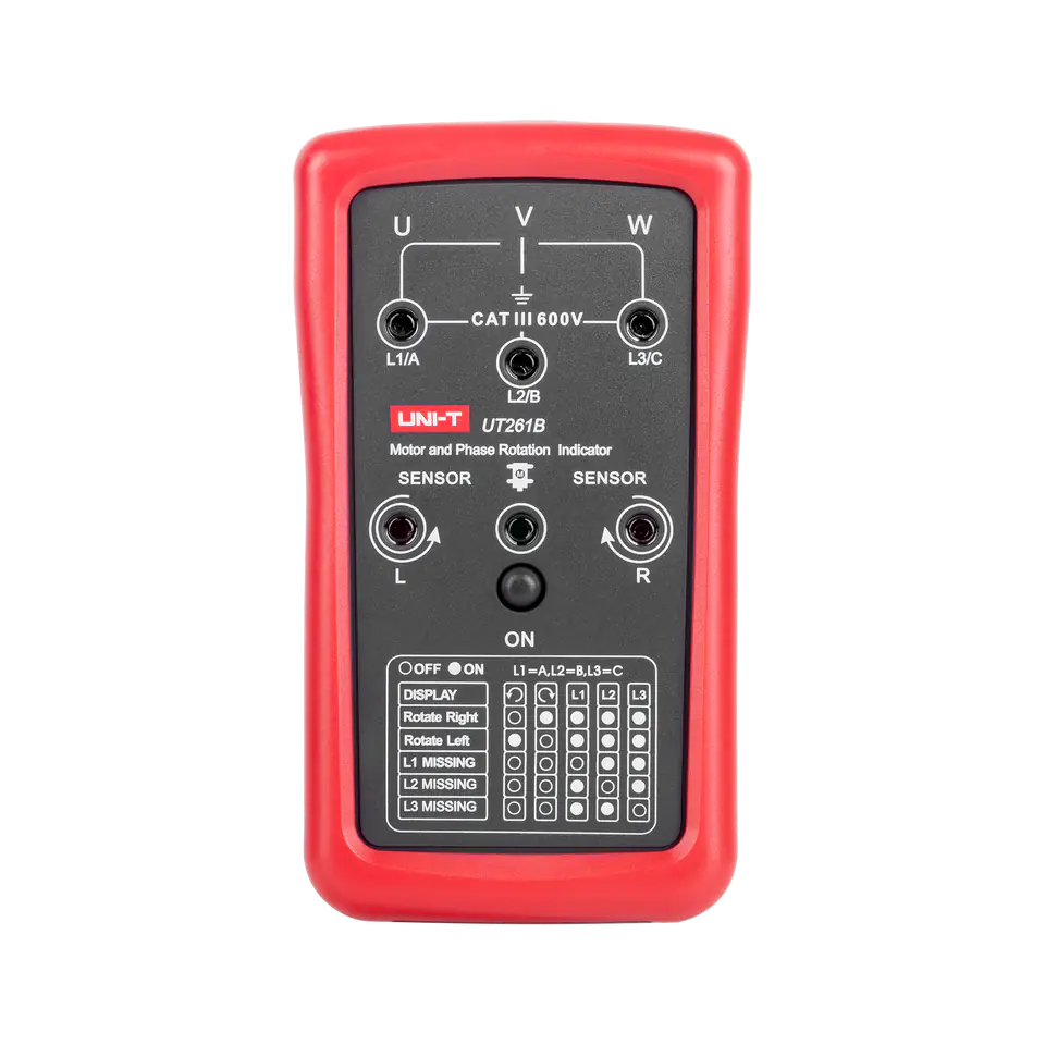 ⁨Phase sequence meter Uni-T UT261B⁩ at Wasserman.eu