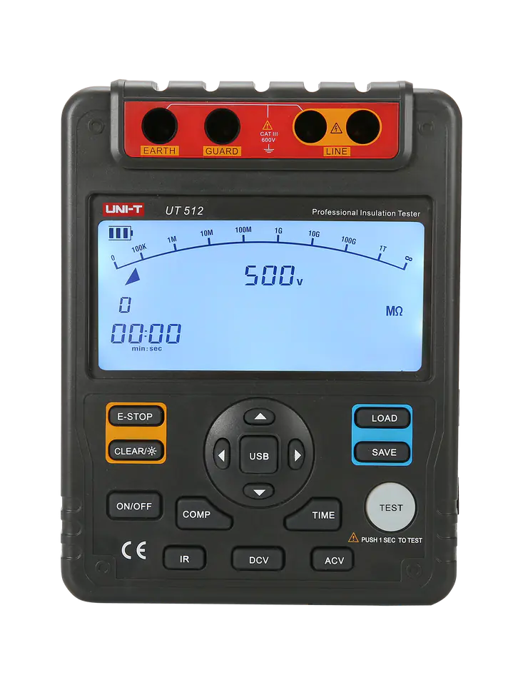 ⁨MIE0131 Insulation resistance meter UT 512⁩ at Wasserman.eu