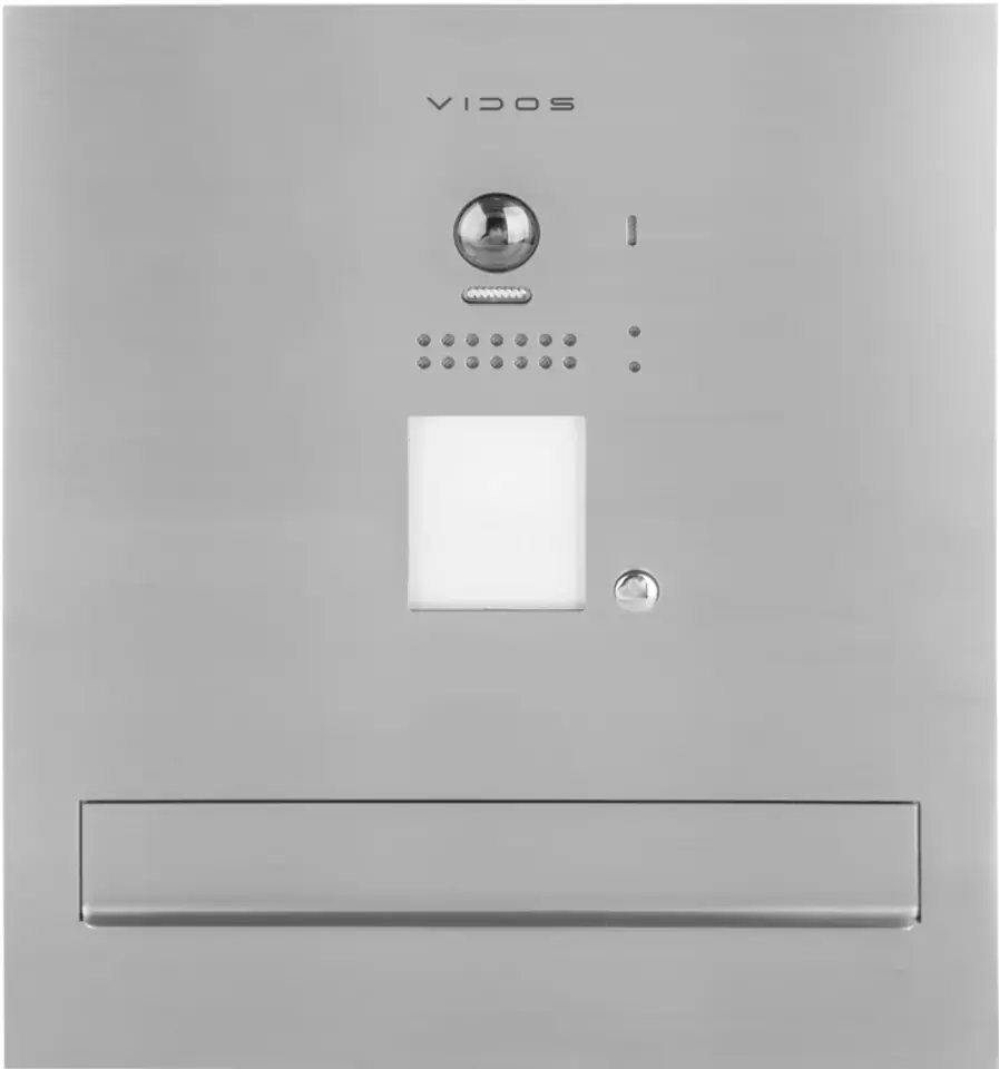 ⁨Vidos DUO S1201A-SKM letterbox with built-in video intercom⁩ at Wasserman.eu