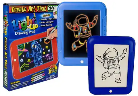 ⁨Magiczny Tablet MAGIC PAD LED Znikopis Tablica 3D Świeci Neon⁩ w sklepie Wasserman.eu