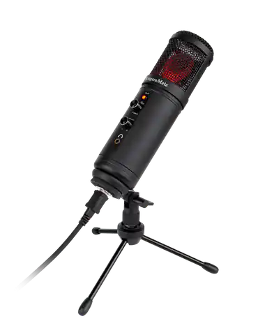 ⁨Mikrofon gamingowy / vlogerowy na USB  Kruger&Matz Warrior GV-100⁩ w sklepie Wasserman.eu