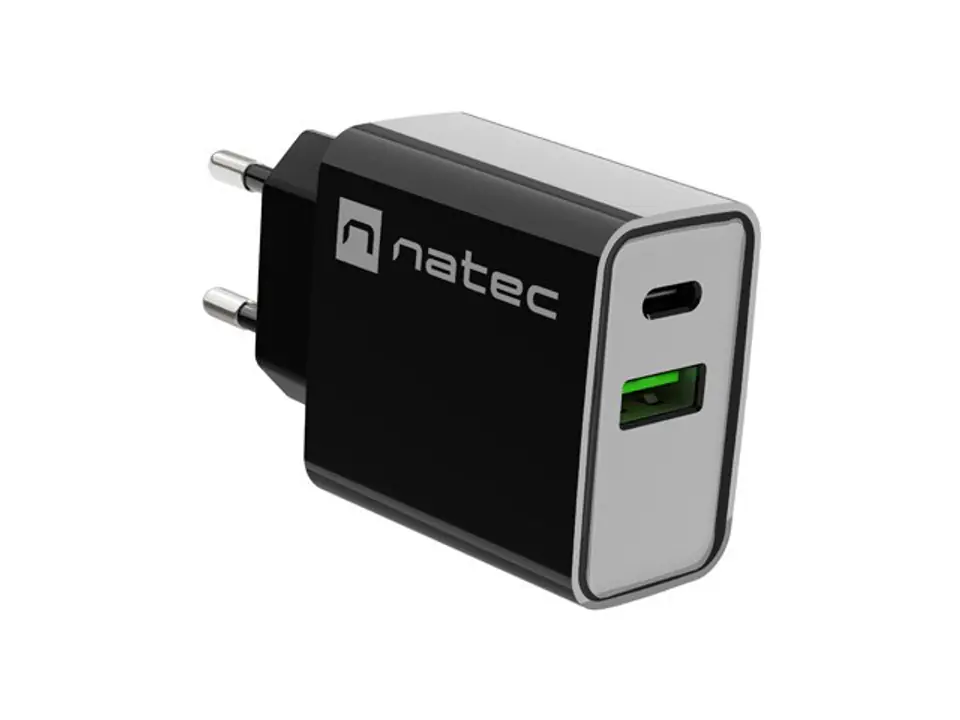 ⁨NATEC NETWORK CHARGER RIBERA USB-A+USB-C 20W PD⁩ at Wasserman.eu