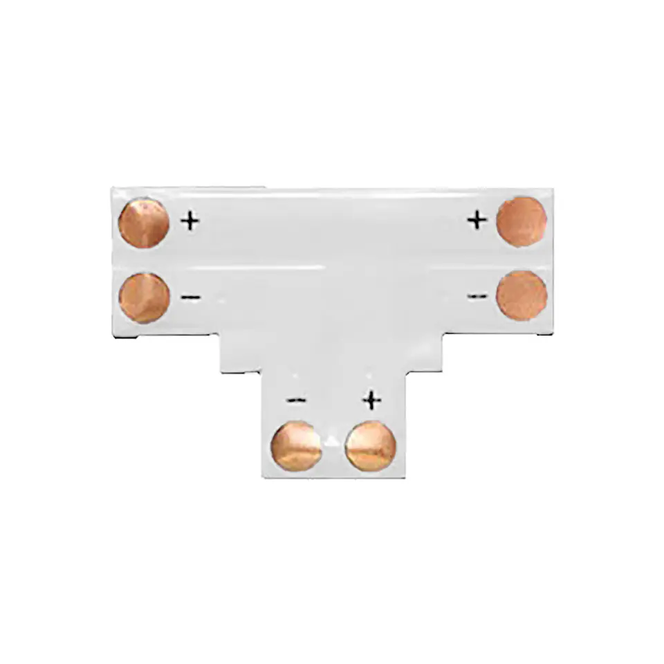 ⁨Złączka LED 8mm, trójnik "T"⁩ w sklepie Wasserman.eu