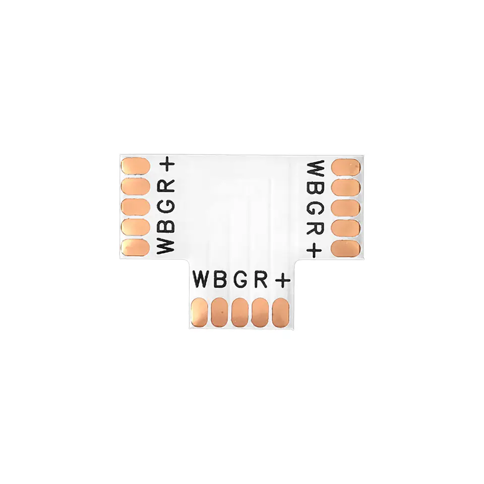 ⁨Złączka LED RGBW 12mm, trójnik "T"⁩ w sklepie Wasserman.eu