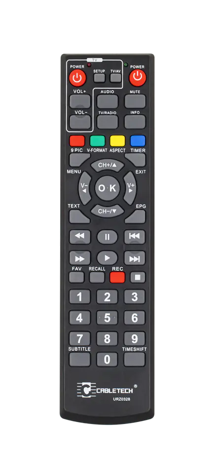⁨Programmierbare Fernbedienung für Tuner URZ0328⁩ im Wasserman.eu