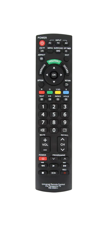 ⁨PIL1031 Universal remote control for Panasonic LCD/LED⁩ at Wasserman.eu