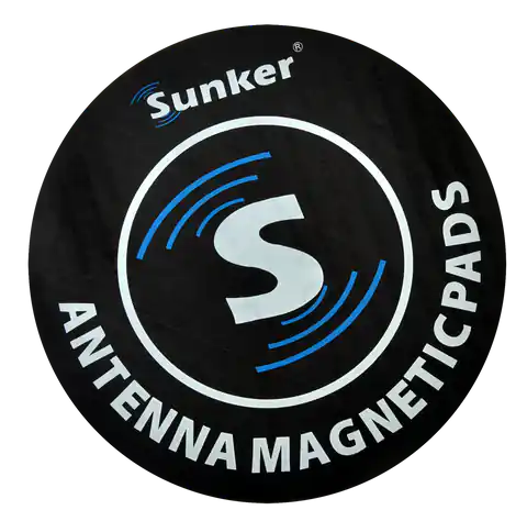 ⁨Podkładka magnetyczna SUNKER pod antenę CB 15cm⁩ w sklepie Wasserman.eu