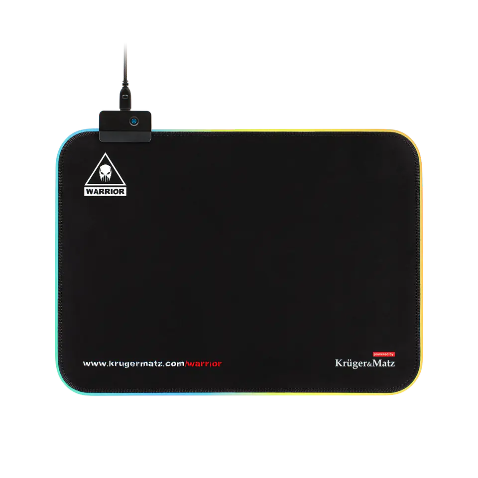 ⁨Kruger & Matz Warrior LED Mouse Pad⁩ at Wasserman.eu