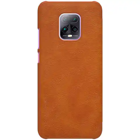 ⁨Qin Leather Case Xiaomi Redmi 10X 5G/10X Pro 5G Brown⁩ at Wasserman.eu