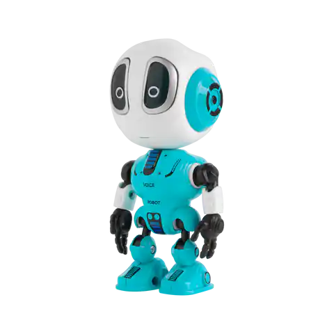 ⁨Robot REBEL VOICE BLUE⁩ at Wasserman.eu