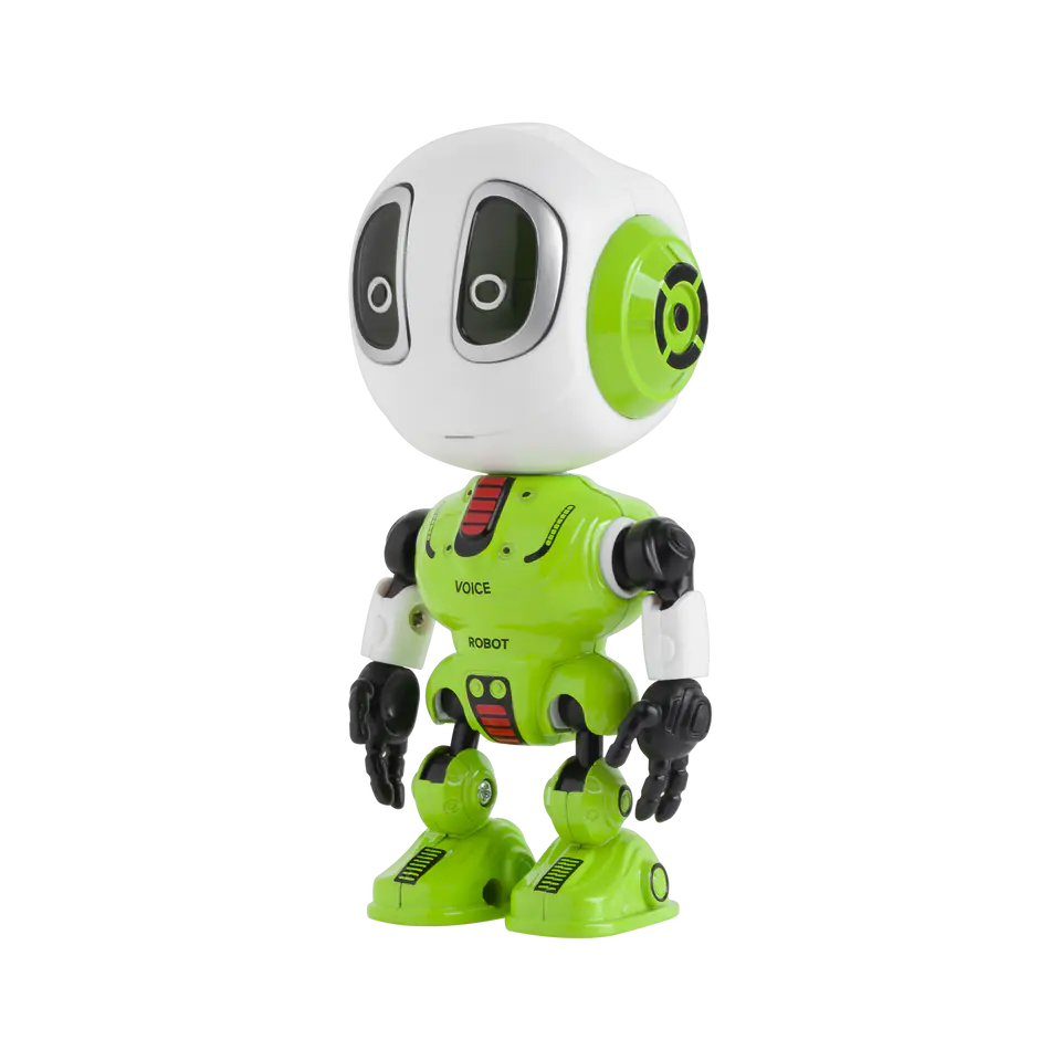 ⁨Robot REBEL VOICE GREEN⁩ at Wasserman.eu