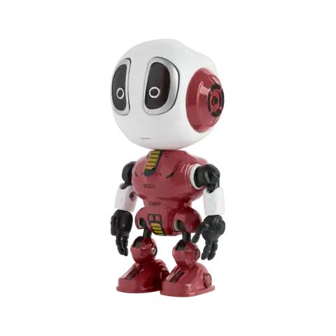 ⁨Robot REBEL VOICE RED⁩ at Wasserman.eu