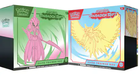 ⁨Pokemon TCG: Scarlet & Violet - Paradox Rift - Elite Trainer Box Bundle mix price for 1 pc⁩ at Wasserman.eu