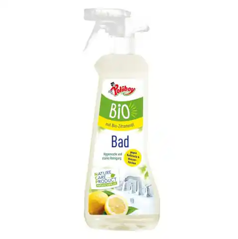 ⁨POLIBOY BIO Spray do czyszczenia łazienkek cytrynowy 500ml⁩ w sklepie Wasserman.eu
