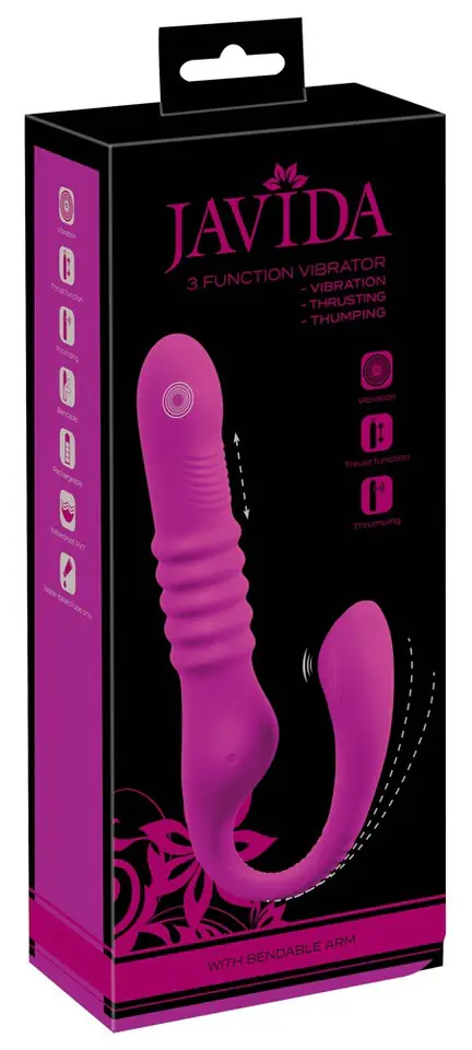 Wibrator z 3 funkcjami 39,7cm Javida w sklepie Wasserman.eu