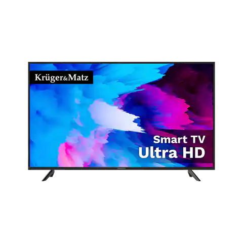 ⁨Telewizor Kruger&Matz 65" UHD smart DVB-T2/S2 H.265 HEVC⁩ w sklepie Wasserman.eu