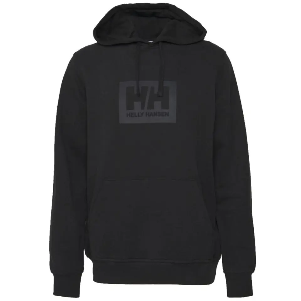 ⁨Bluza Helly Hansen Box Hoodie M 53289 (kolor Czarny, rozmiar M)⁩ w sklepie Wasserman.eu